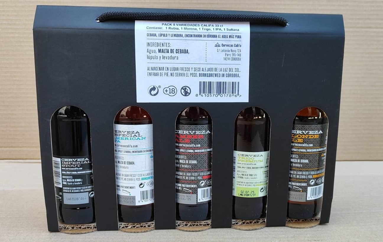 Pack 5 - Cervezas Califa - Imagen 3